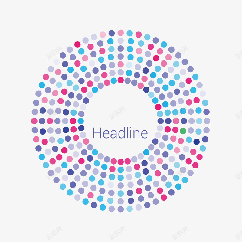 画册圆形装饰矢量图ai免抠素材_88icon https://88icon.com 圆形装饰 画册 矢量图