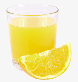 手绘饮料冰激凌图案橙汁素材