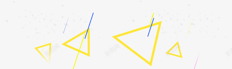 几何不规则图形png免抠素材_88icon https://88icon.com 三角形 几何图 扁平 简单 黄色