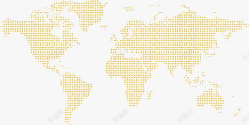 黄色地球图形拼接png免抠素材_88icon https://88icon.com 图形 地球 拼接 黄色