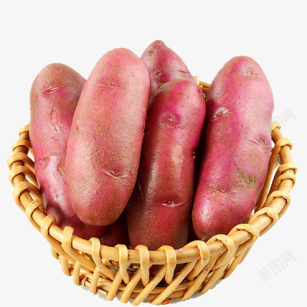 一篮子红皮土豆png免抠素材_88icon https://88icon.com 农作物 农家种植 土豆 新鲜蔬菜 红土豆 马铃薯