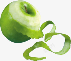 食物图案3d水果剪影青苹果素材