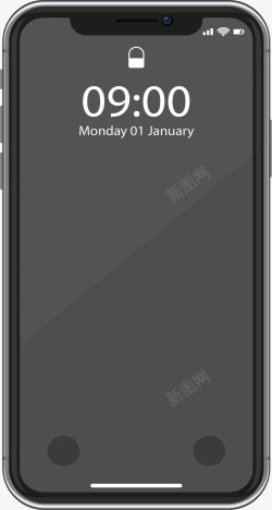 黑色小米手机苹果新品手机高清图片