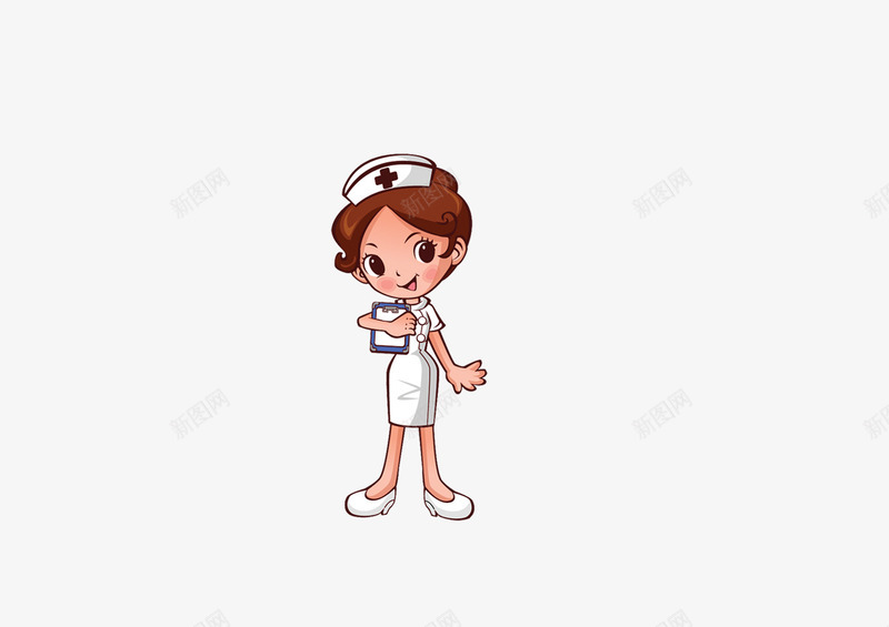 手绘护士psd免抠素材_88icon https://88icon.com 其他 广告设计 护士模板下载 护士素材下载 设计