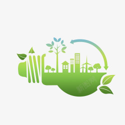 绿色城市的资源循环素材