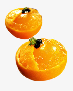 半颗柳橙素材