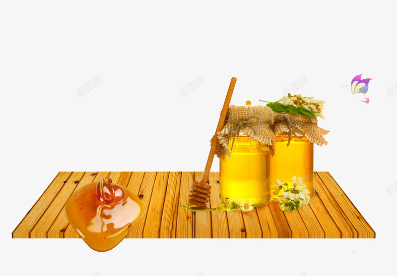 蜂蜜片png免抠素材_88icon https://88icon.com 健康 原料 美味 美食 营养 蜂蜜 食品 食物