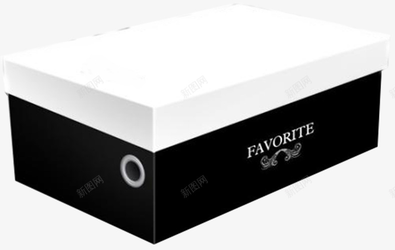 白色黑色经典鞋盒png免抠素材_88icon https://88icon.com 包装 白色 盒子 简单 经典 艺术 设计 鞋盒包装设计 黑色