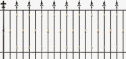 中式铁艺栏杆素材