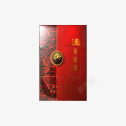 烟盒包装设计红金龙黄鹤楼禧香烟高清图片