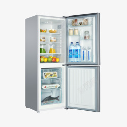 自动低温补偿节能静音冰箱简约外素材