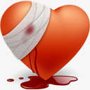 heart心包扎图标图标