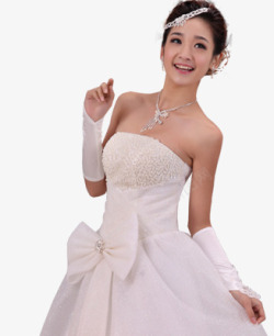 新娘白纱婚礼钻石素材