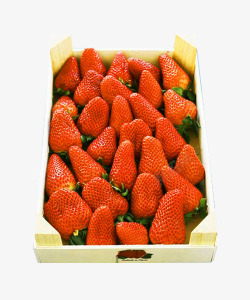 采摘图标木盘里的草莓采摘图标高清图片