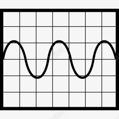 正弦波正弦波图形图标图标