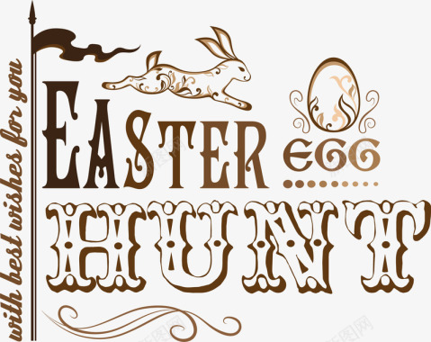 节日庆祝复活节节日彩蛋图标图标