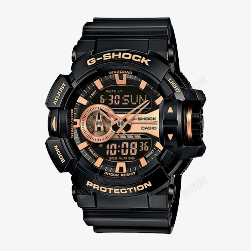 CASIO防水防磁液晶男士腕表png免抠素材_88icon https://88icon.com 产品实物 卡西欧 多功能手表 男士手表 腕表