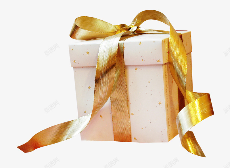 创意合成金色可爱礼物盒包装png免抠素材_88icon https://88icon.com 创意 包装 可爱 合成 礼物 金色