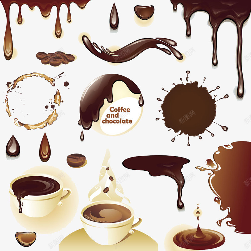 巧克力psd免抠素材_88icon https://88icon.com 女孩 巧克力素材巧克力模板下载巧克力水滴喷溅咖啡杯餐饮美食餐饮美食