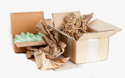 废纸与纸箱素材