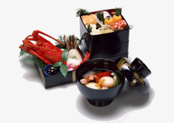 日本食物餐盒素材