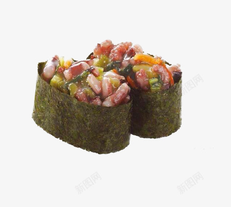 紫菜章鱼饭片png免抠素材_88icon https://88icon.com 八爪鱼饭 海鲜米饭 美味的食物素材图片 营养丰盛的饭