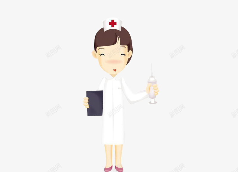 卡通护士psd免抠素材_88icon https://88icon.com 卡通护士 卡通护士模板下载 卡通护士素材下载 可爱卡通医生护士