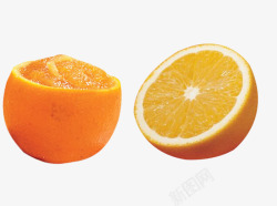 新鲜柳橙水果素材