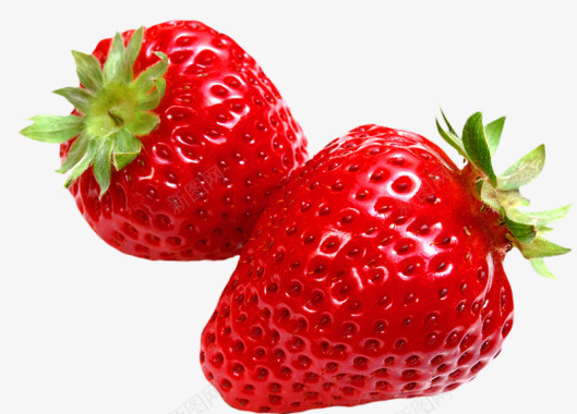 草莓水果图标水果卡通新鲜草莓图标