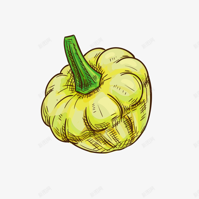 卡通手绘配菜蔬菜矢量图ai免抠素材_88icon https://88icon.com 手绘 植物 绿色食品 菜单 菜市场 蔬菜 超市 矢量图