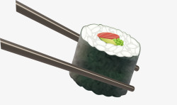 日式美味寿司海报矢量图素材