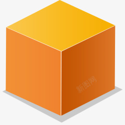 方形装饰方形包装盒矢量图素材