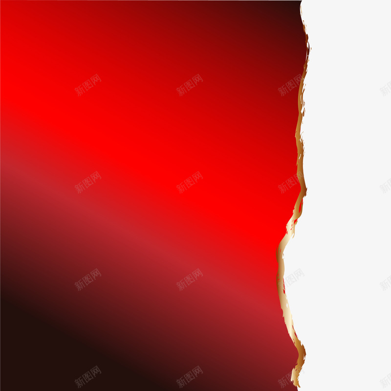 红色闪耀纸张png免抠素材_88icon https://88icon.com 大气纸张 简约碎纸 红色纸张 纸张 边框纹理 闪耀碎纸