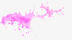 紫色奶茶不规则水滴高清图片