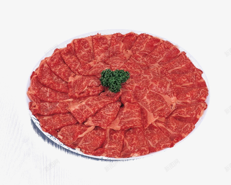 鲜美生牛肉png免抠素材_88icon https://88icon.com 产品实物 涮牛肉 牛肉片 肉类