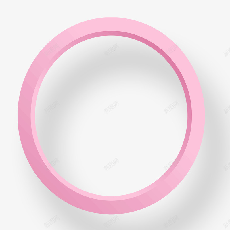 3d圆圈元素png免抠素材_88icon https://88icon.com 3d 圆圈 粉色 背景装饰 设计元素