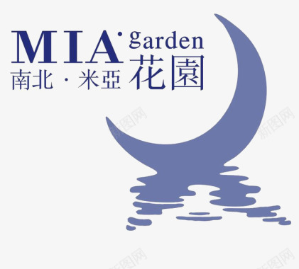 logo米亚花园地产标识图标图标