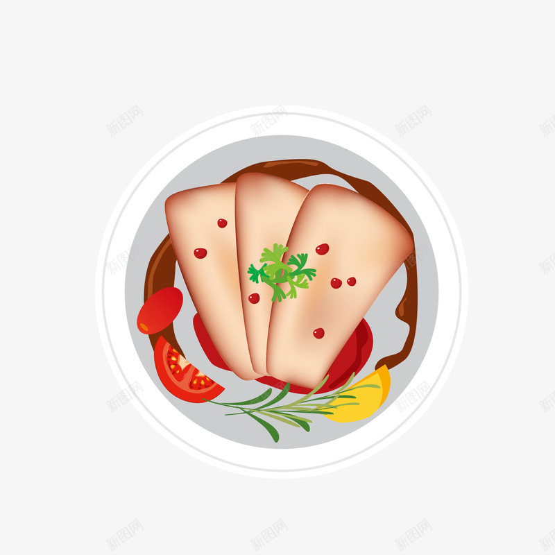 手绘西餐番茄牛肉矢量图eps免抠素材_88icon https://88icon.com png手绘 免抠图 牛肉 番茄 西餐 香茅 香菜 鱼子酱 矢量图