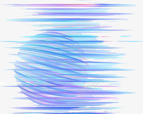 蓝紫色线条png免抠素材_88icon https://88icon.com 不规则图案 线条 蓝紫