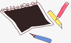 文艺卡通小清新插画广告素材