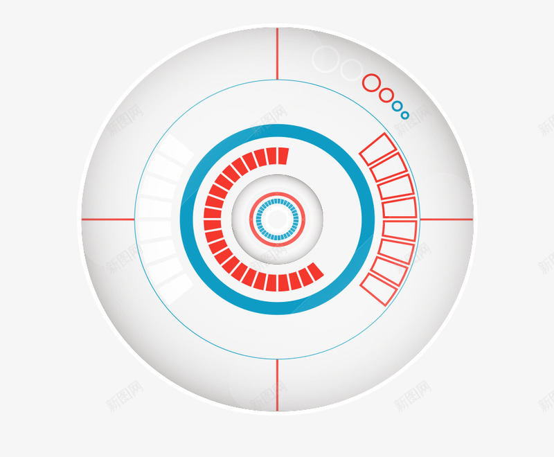 科技感不规则png免抠素材_88icon https://88icon.com 圆形 科技感 设计元素