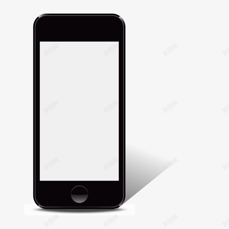 iPhone5Spng免抠素材_88icon https://88icon.com 3D 手机 苹果 黑色