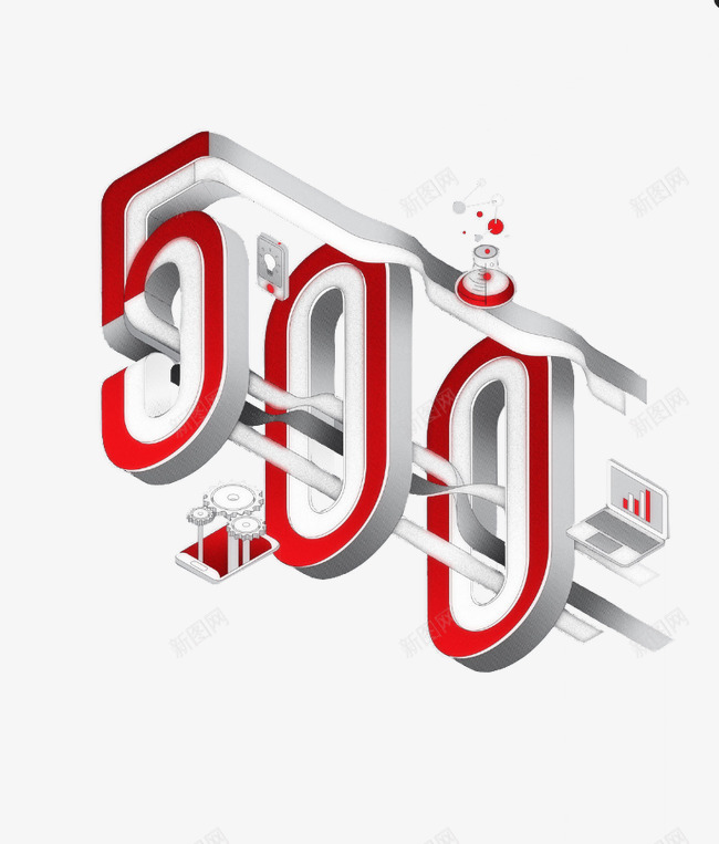3D艺术字500国外创意png免抠素材_88icon https://88icon.com 500 创意素材 国外创意 国外素材