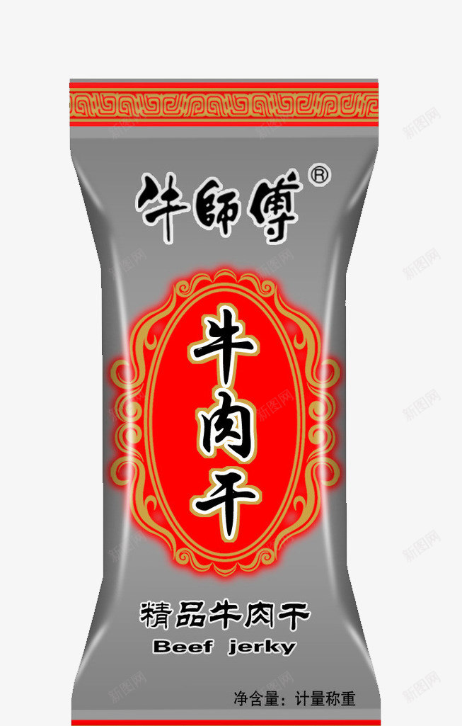 牛肉干包装矢量图ai免抠素材_88icon https://88icon.com 产品实物 包装设计 牛肉干 矢量图