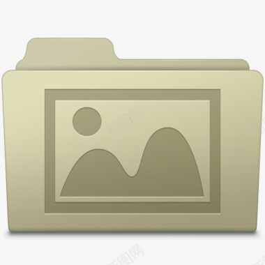 folder灰照片文件夹图标图标