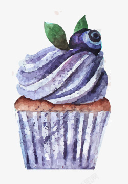 蓝莓冰淇淋蓝莓冰淇淋蛋糕高清图片