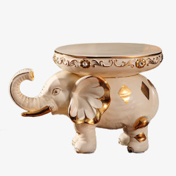 大象陶瓷换鞋凳素材