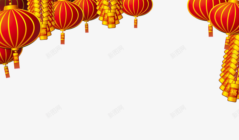 元宵节灯笼png免抠素材_88icon https://88icon.com 元宵 喜庆 灯笼