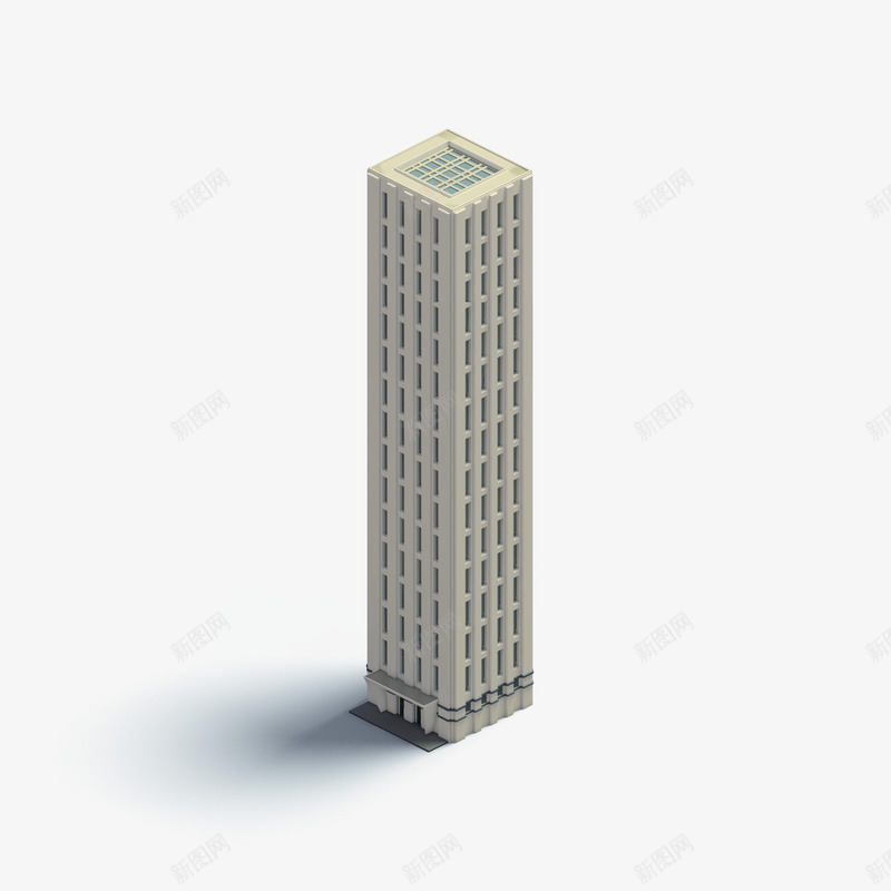 高楼大厦3D建筑png免抠素材_88icon https://88icon.com 可爱 多层 方体 立体 等轴3D 高楼 高清 高端