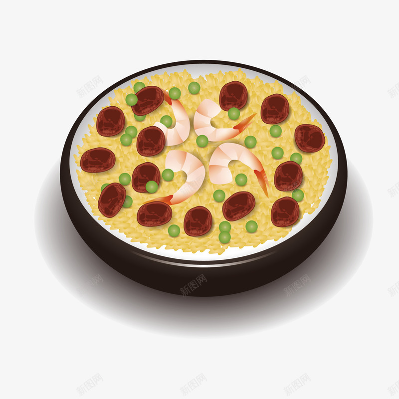 虾仁炒饭牛肉青豆png免抠素材_88icon https://88icon.com 炒饭 牛肉 矢量素材 美味炒饭 虾仁 虾仁炒饭 青豆